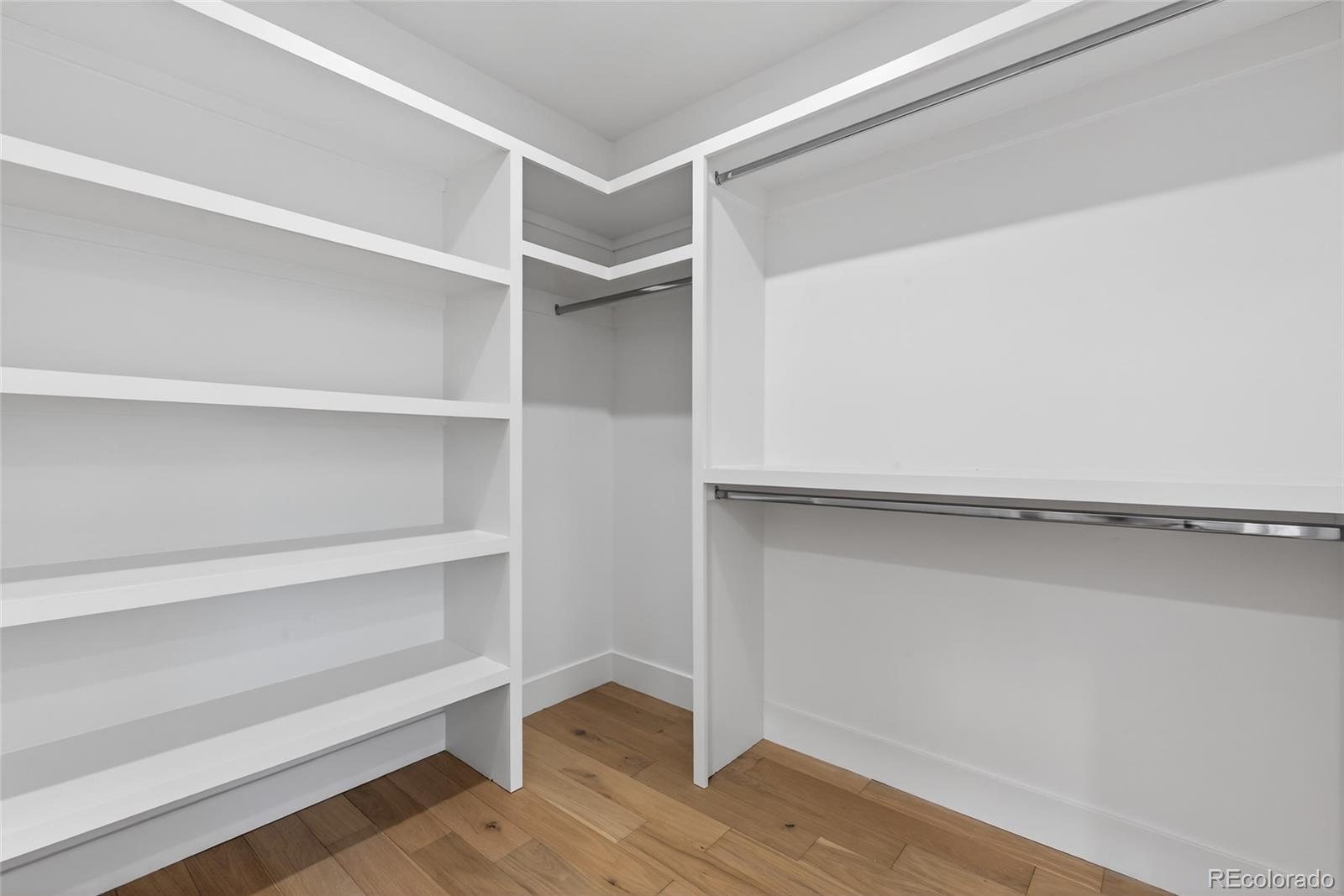 2362 South Acoma Street Denver, CO 80223 - Photo 29 of 50 a view of an empty walk in closet