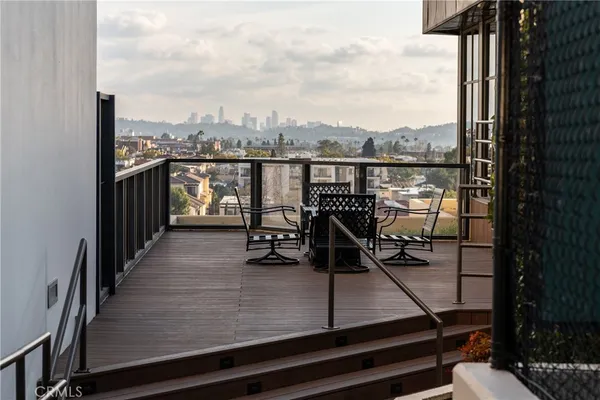 a view of balcony and patio