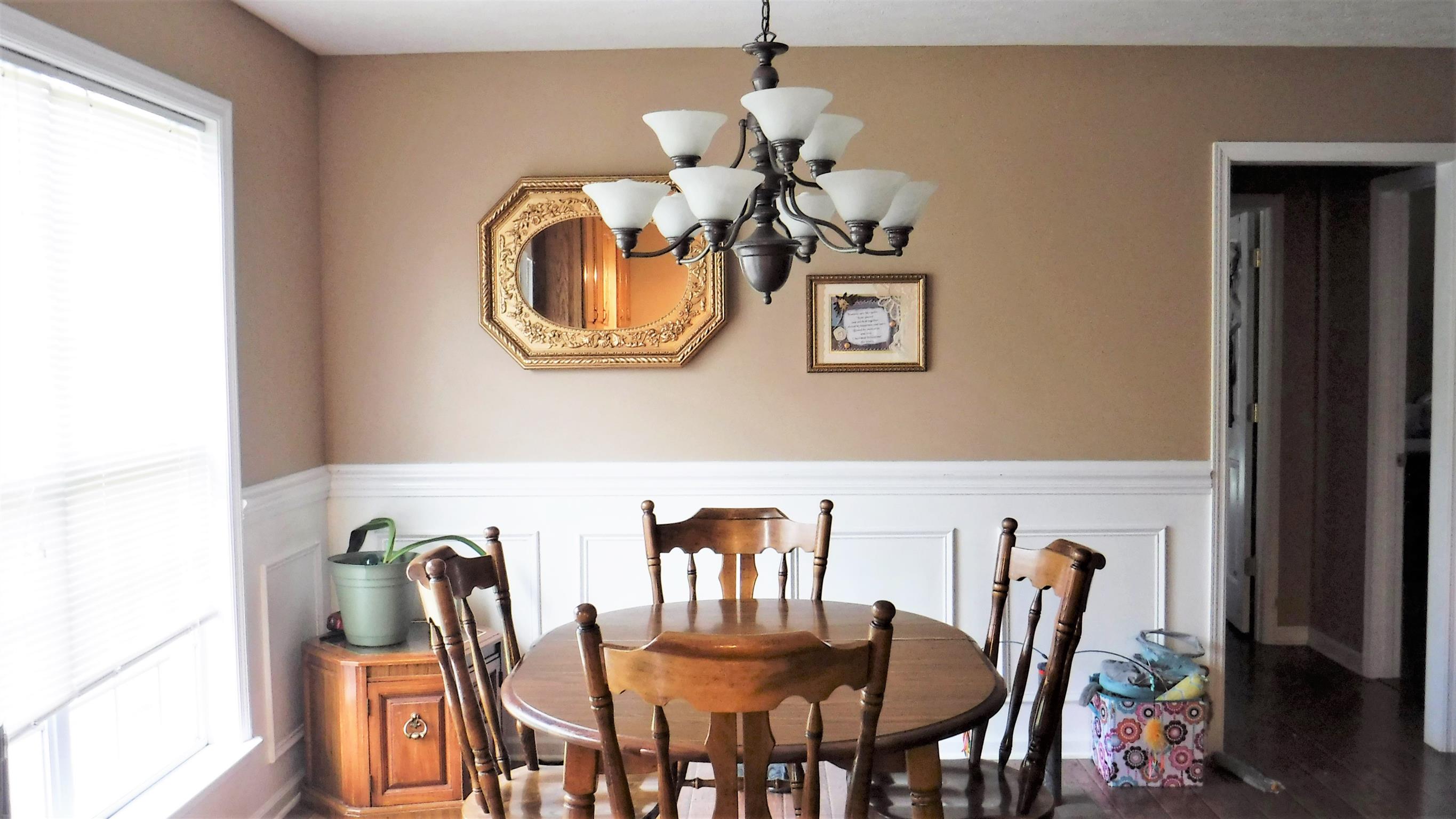 8 Merideth Lynn Road Fayetteville, TN 37334 - Photo 11 of 19 a dining room with furniture and chandelier