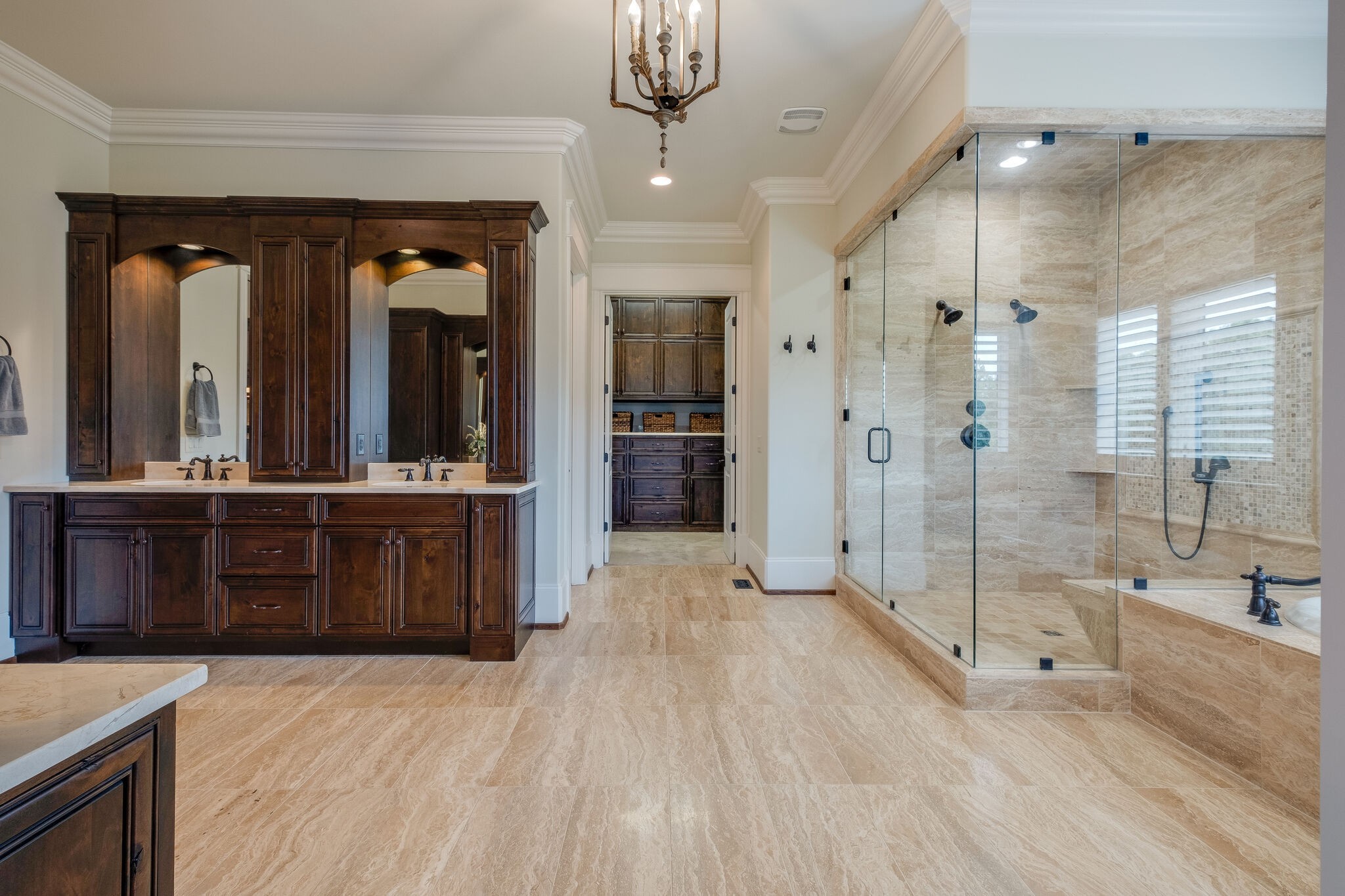 4411 Peytona Lane Franklin, TN 37064 - Photo 26 of 50 a spacious bathroom with a tub shower and sink