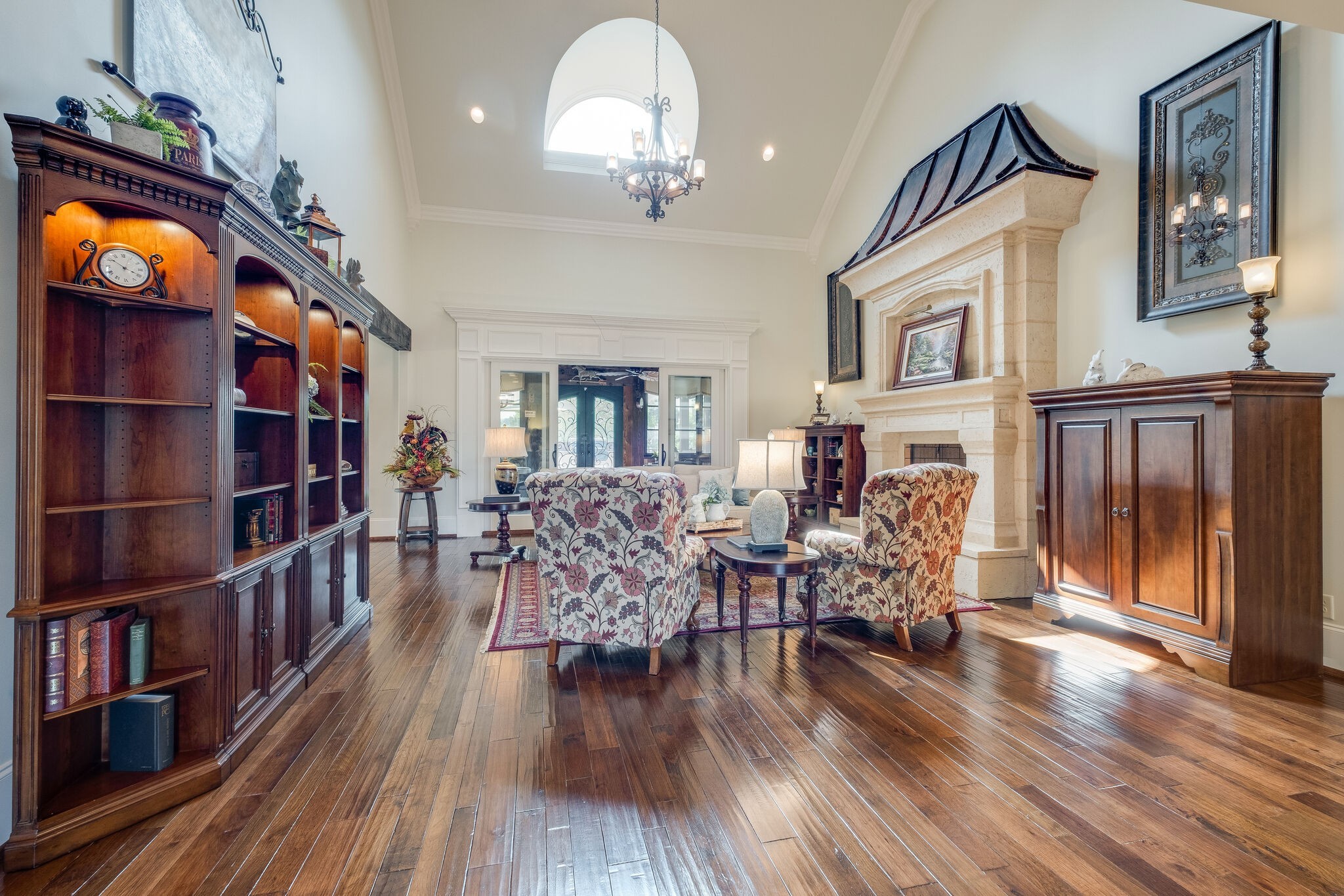 4411 Peytona Lane Franklin, TN 37064 - Photo 10 of 50 a living room with furniture and a wooden floor