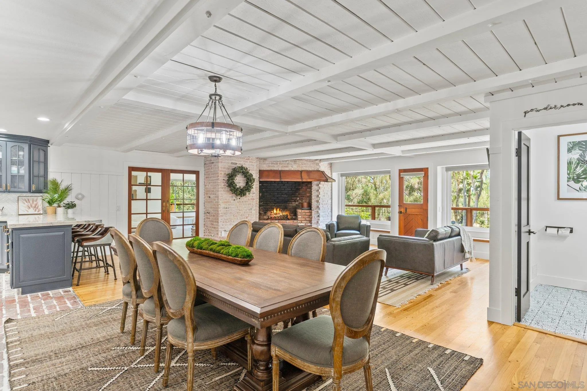 13229 Stone Canyon Road Poway, CA 92064 - Photo 4 of 29 a view of a dining room with furniture window and outside view
