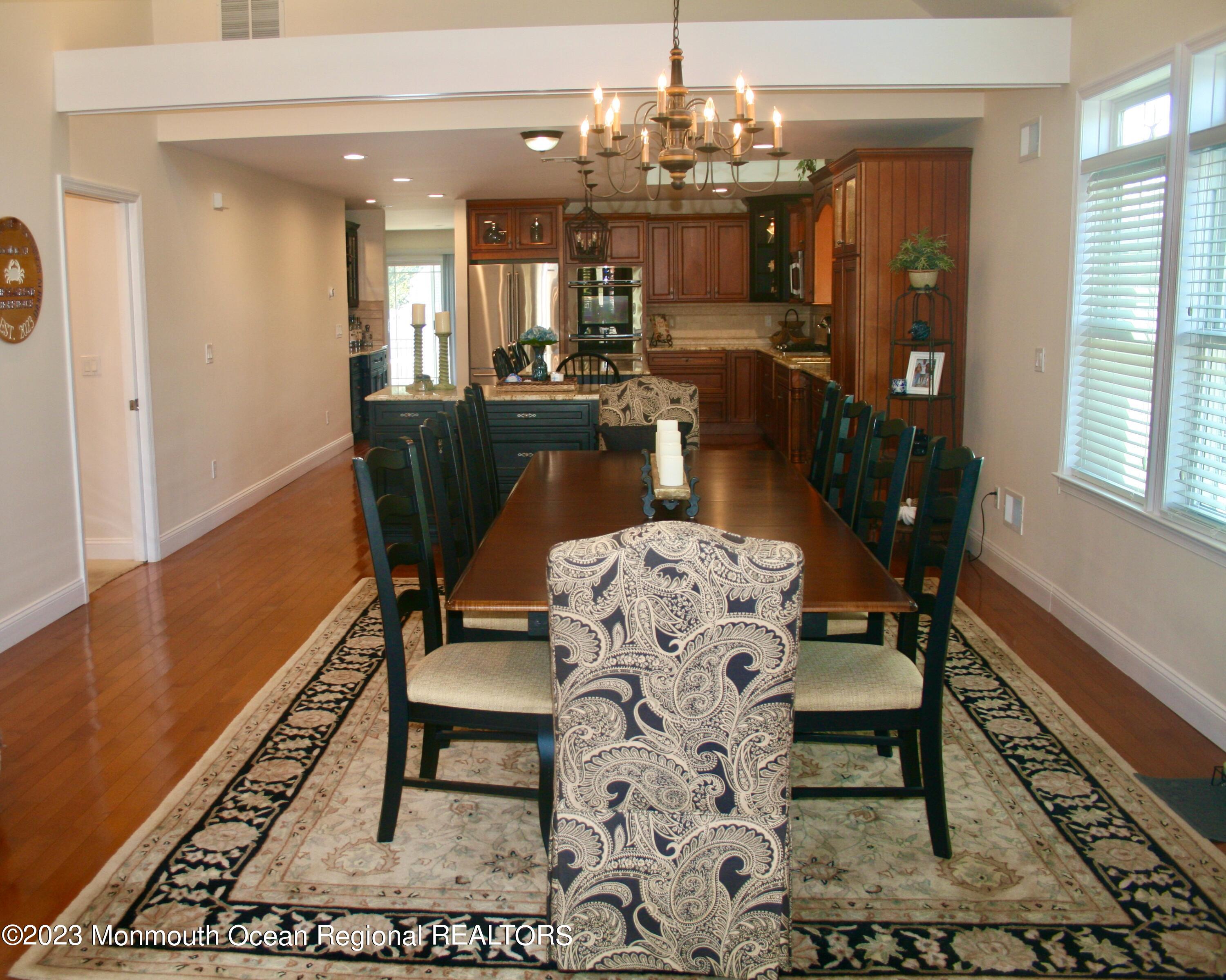 22 Pershing Boulevard Lavallette, NJ 08735 - Photo 6 of 32 a view of a dining room with furniture