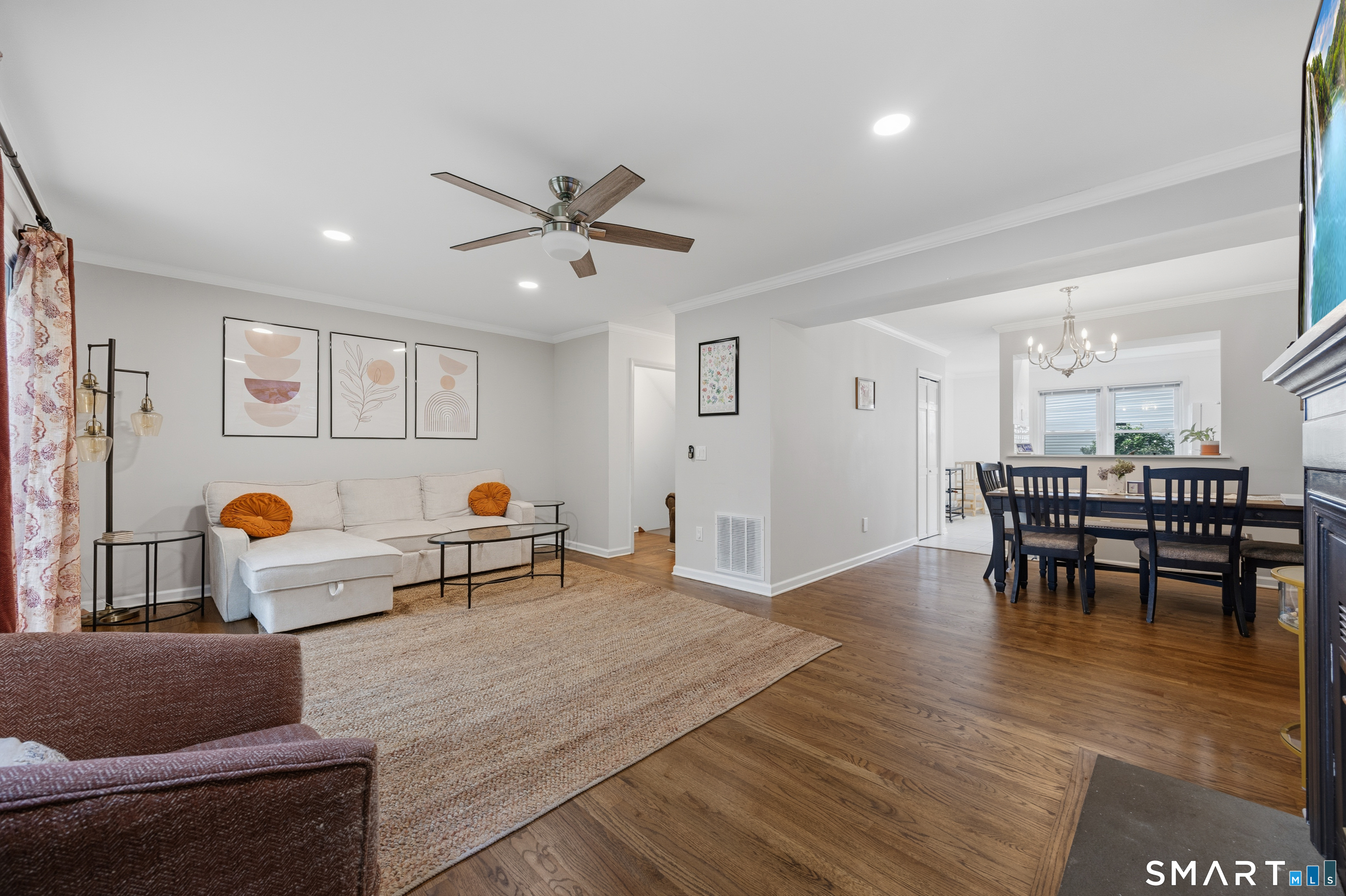 55 Mill Plain Road, Unit 121 Danbury, CT 06811 - Photo 10 of 33 A view from the Living Room showing the open concept and brighness of this great space.