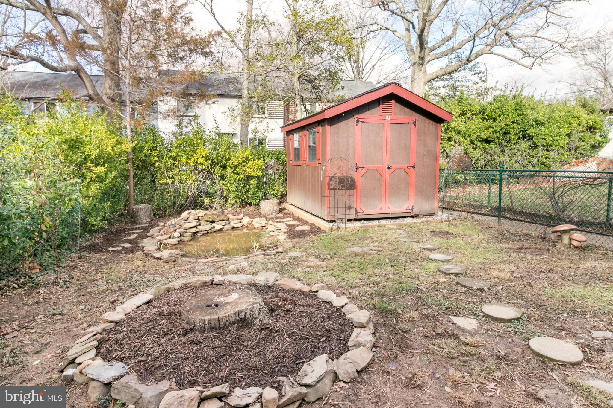 35 Ridge Road, Unit K Greenbelt, MD 20770 - Photo 18 of 18 Serene backyard with pond!