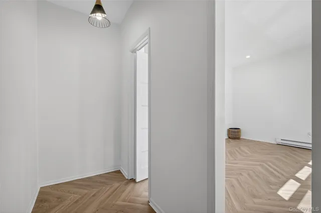 a view of closet area