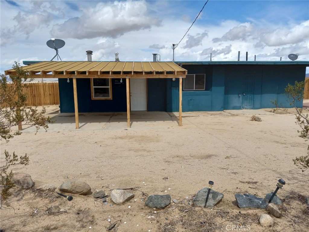 51440 Mills Road Johnson Valley, CA 92285 - Photo 1 of 1 a front view of a house