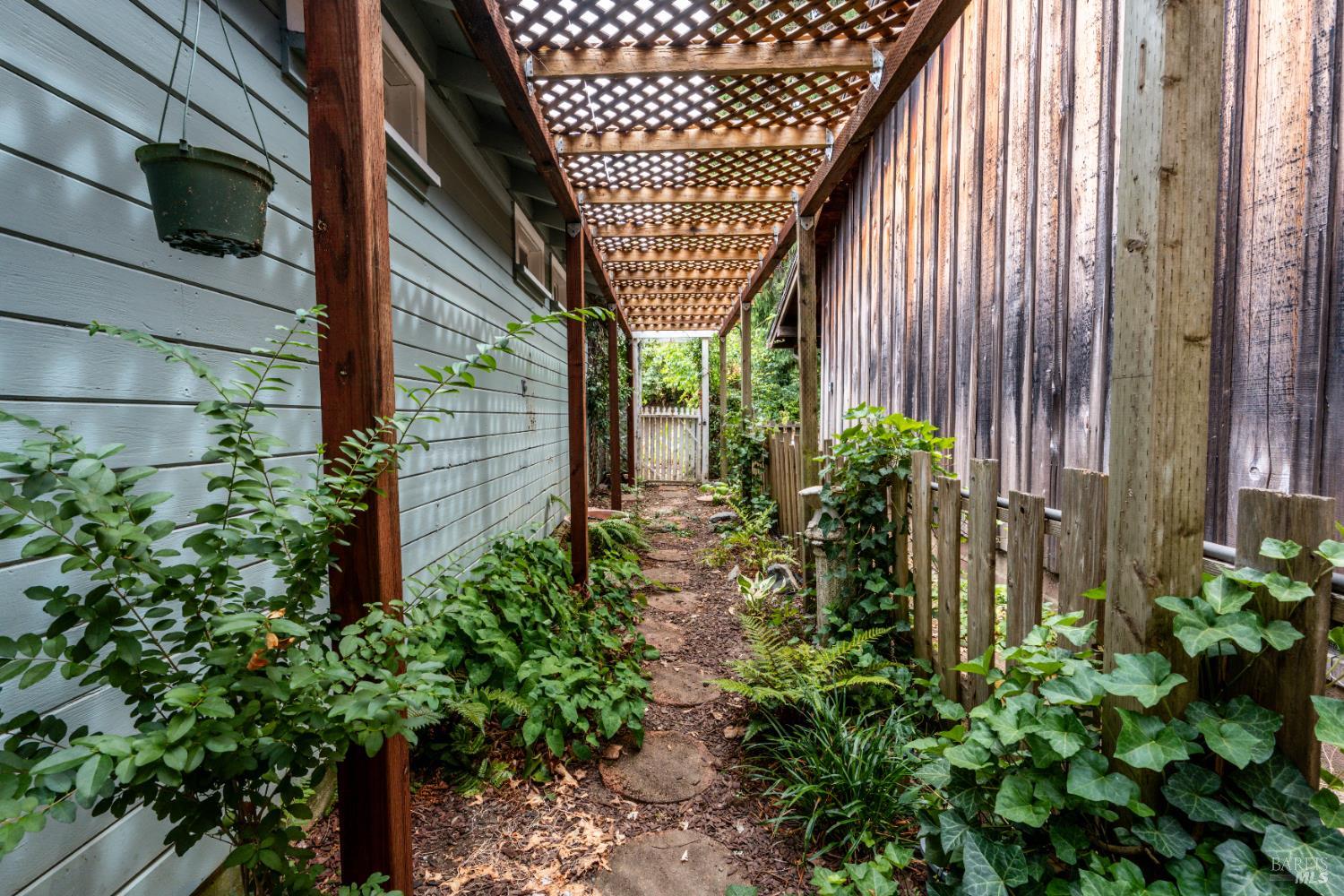 84 School Street Willits, CA 95490 - Photo 34 of 37 a view of a house with a plants