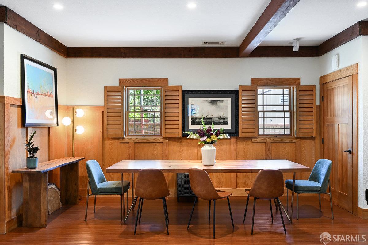 2445 Encinal Avenue Alameda, CA 94501 - Photo 10 of 78 a dining room with furniture and window