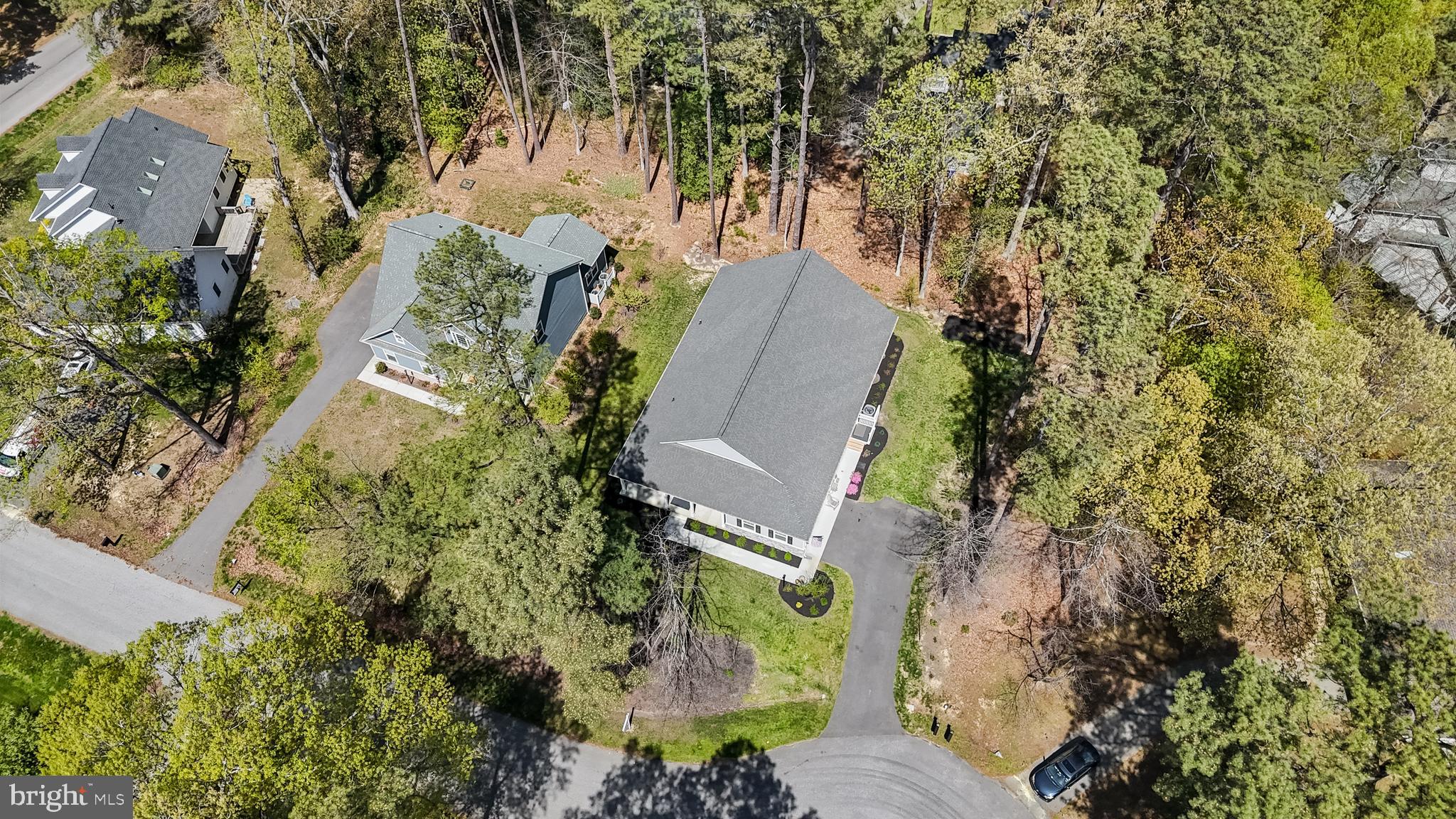 14730 Locust Court Swan Point, MD 20645 - Photo 29 of 30 an aerial view of residential house with outdoor space