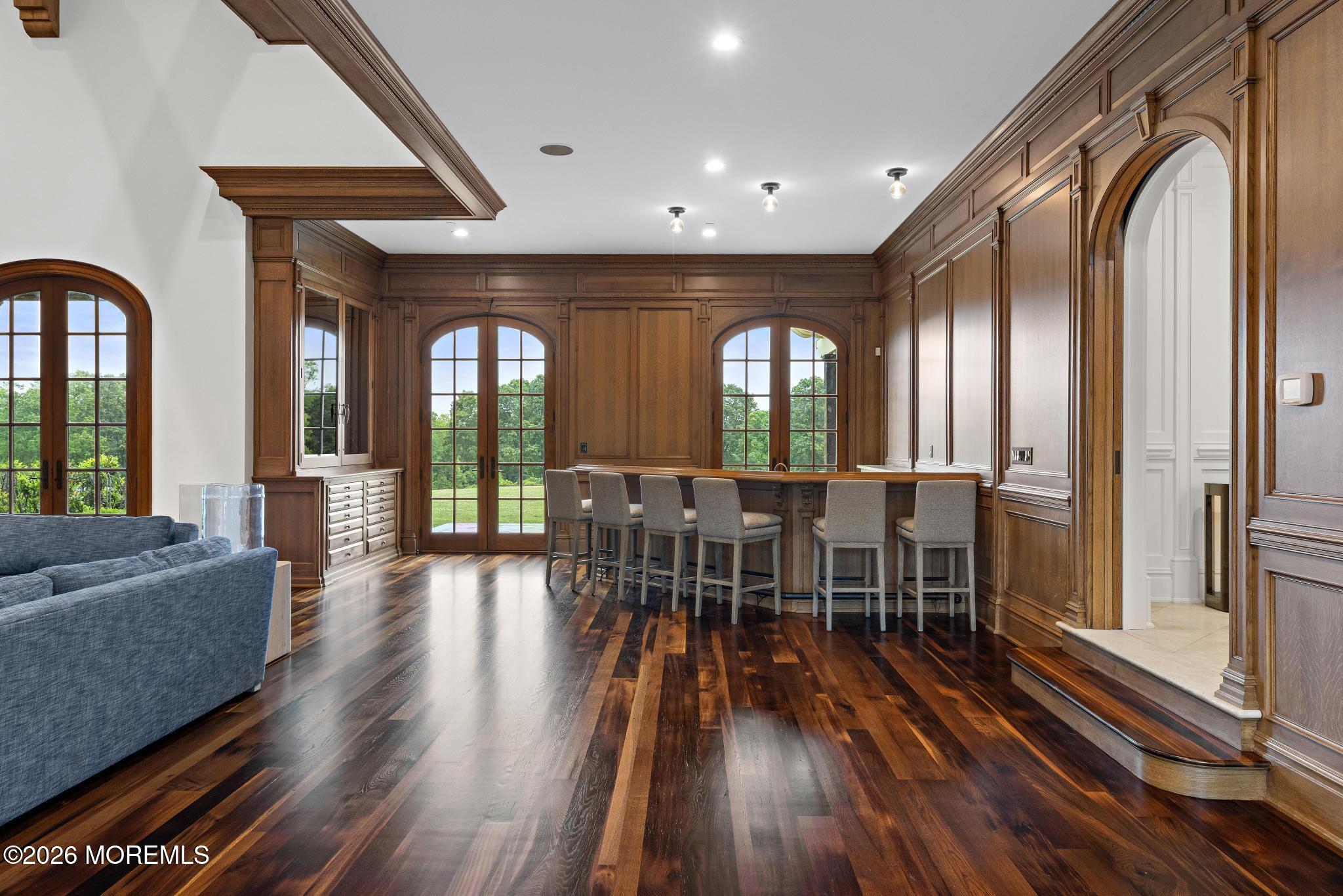 88 Montrose Road Colts Neck, NJ 07722 - Photo 13 of 73 a view of a dining room with furniture window and wooden floor