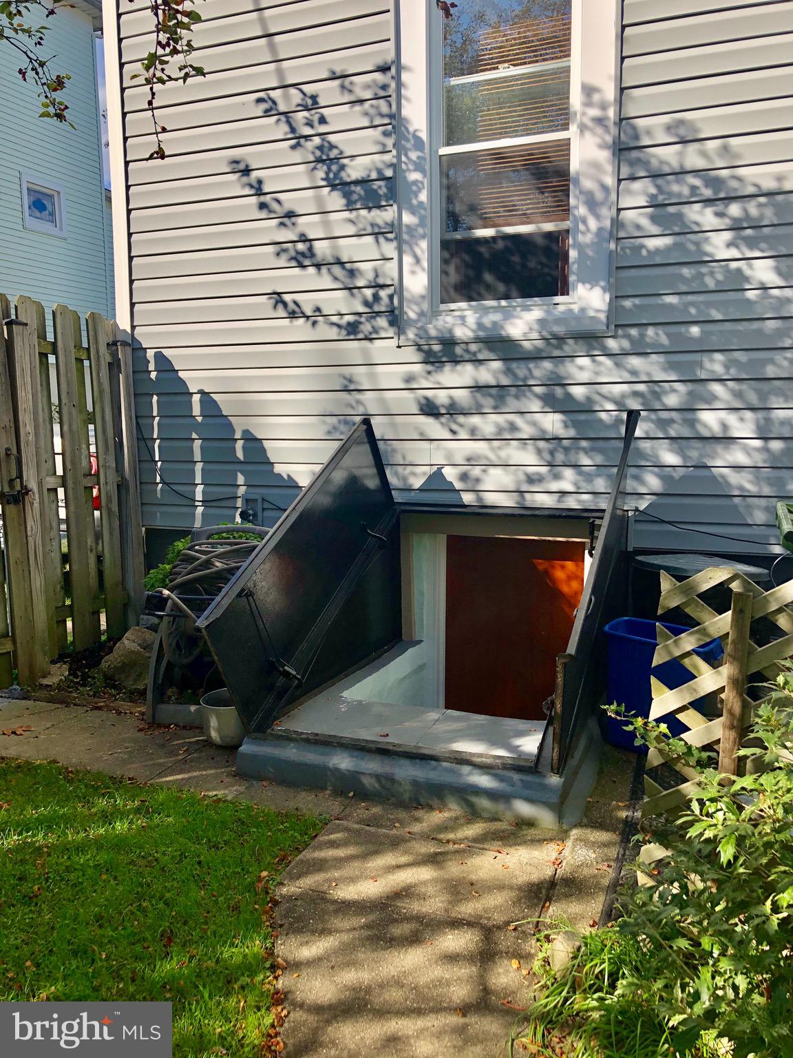 4425 Raspe Avenue Baltimore, MD 21206 - Photo 28 of 33 Rear basement entrance with secure Bilco doors