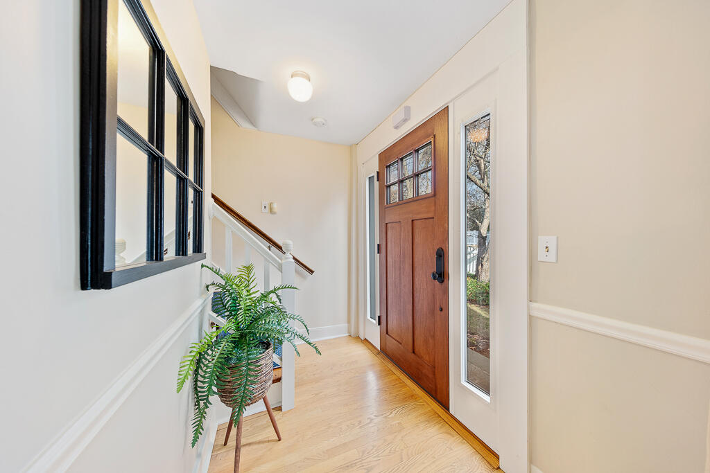 31 Brookside Road Darien, CT 06820 - Photo 3 of 34 a view of entryway with stairs