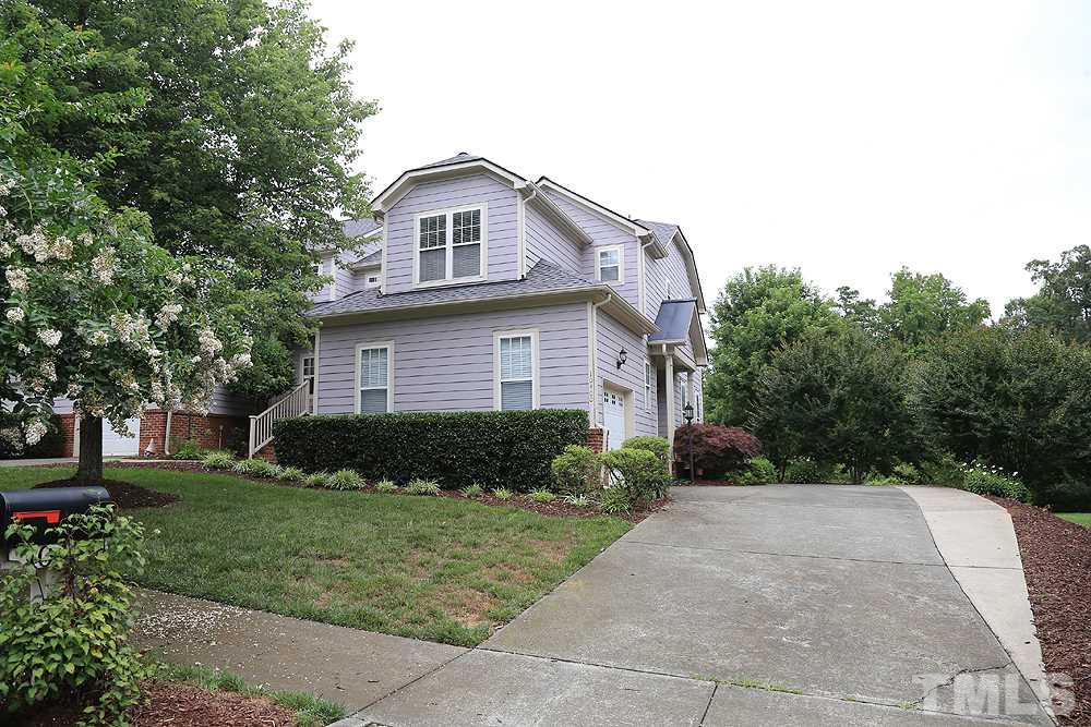 10400 Shadowlawn Drive Raleigh, NC 27614 - Photo 3 of 29 Extra large parking pad and side entry garage on this lovely end unit