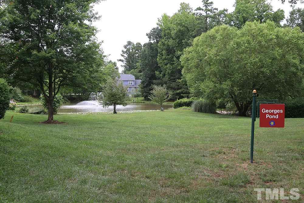 10400 Shadowlawn Drive Raleigh, NC 27614 - Photo 22 of 29 George's pond is such a beautiful water feature for this community. You have a view right up close