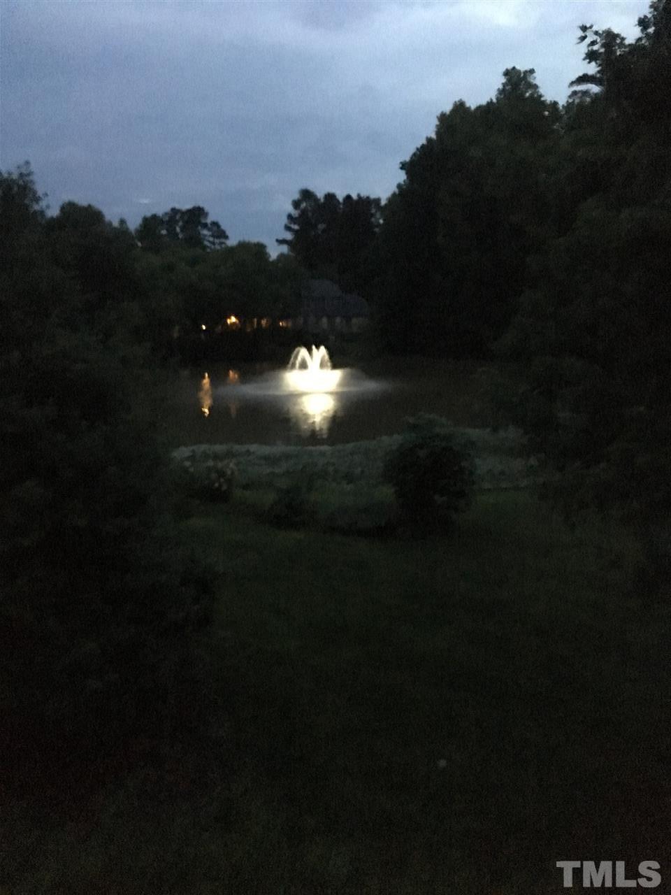 10400 Shadowlawn Drive Raleigh, NC 27614 - Photo 24 of 29 Pond is magical at night