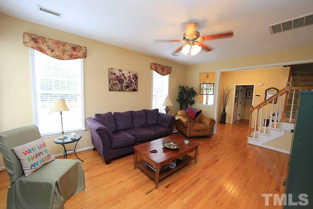 10400 Shadowlawn Drive Raleigh, NC 27614 - Photo 5 of 29 Beautiful hardwood floors on the main level.