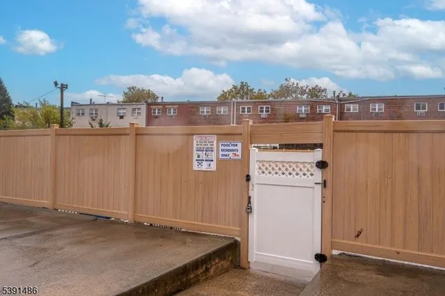 a view of a cars parking space