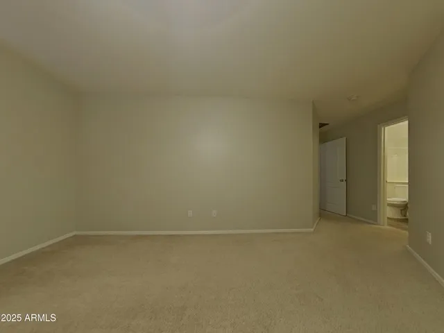 a view of empty room