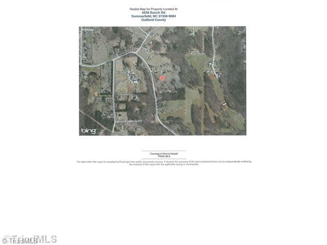 5538 Bunch Road Summerfield, NC 27358 - Photo 2 of 3 Aerial View.