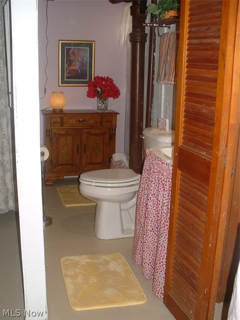 322 West Ohio Avenue Rittman, OH 44270 - Photo 26 of 34 Basement half bath; floor drain available if want full bath