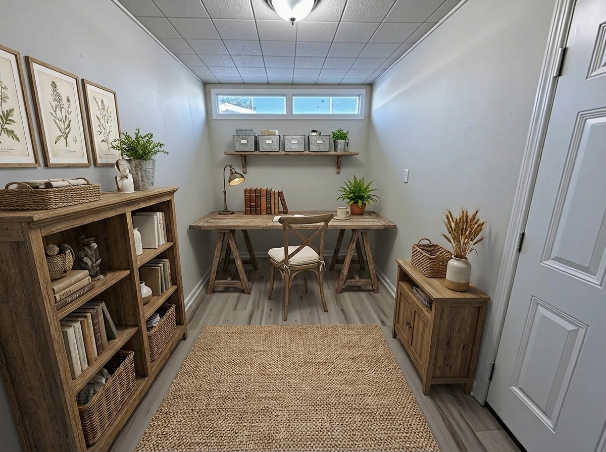 1003 Linden Street La Marque, TX 77568 - Photo 3 of 19 a dining room with furniture and a book shelf