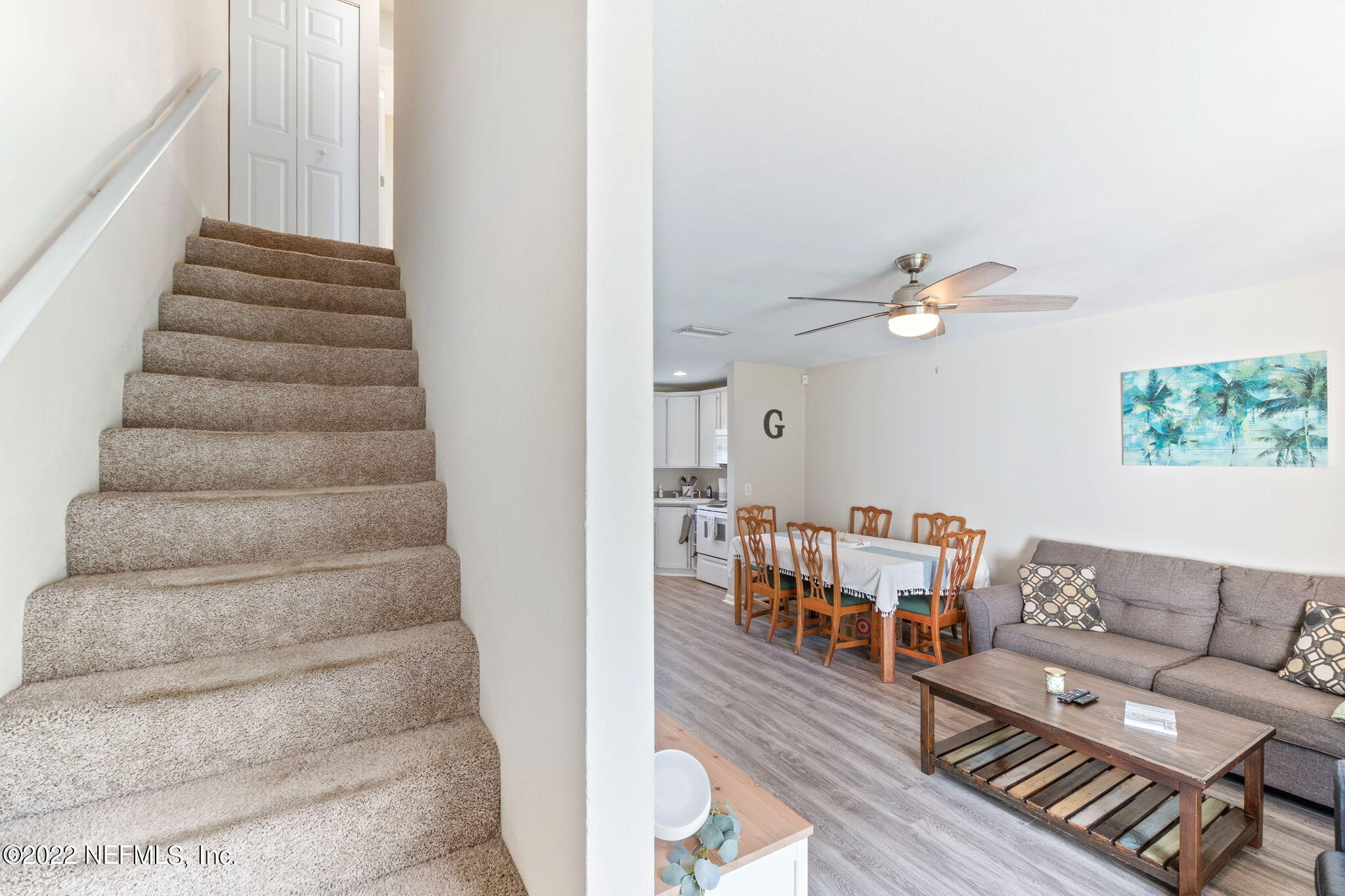 4420 Carter Road, Unit 5 St. Augustine, FL 32086 - Photo 10 of 29 a living room with furniture and wooden floor