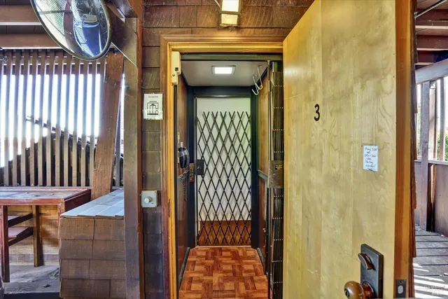 a view of a entryway door of a house