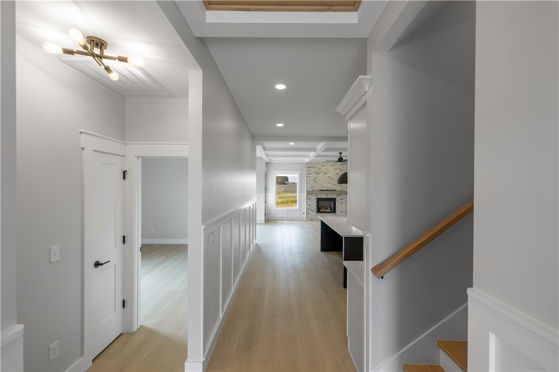 1619 Old Dobbins Bridge Road Townville, SC 29689 - Photo 27 of 34 This spacious foyer features clean lines, natural light, and inviting wood floors.