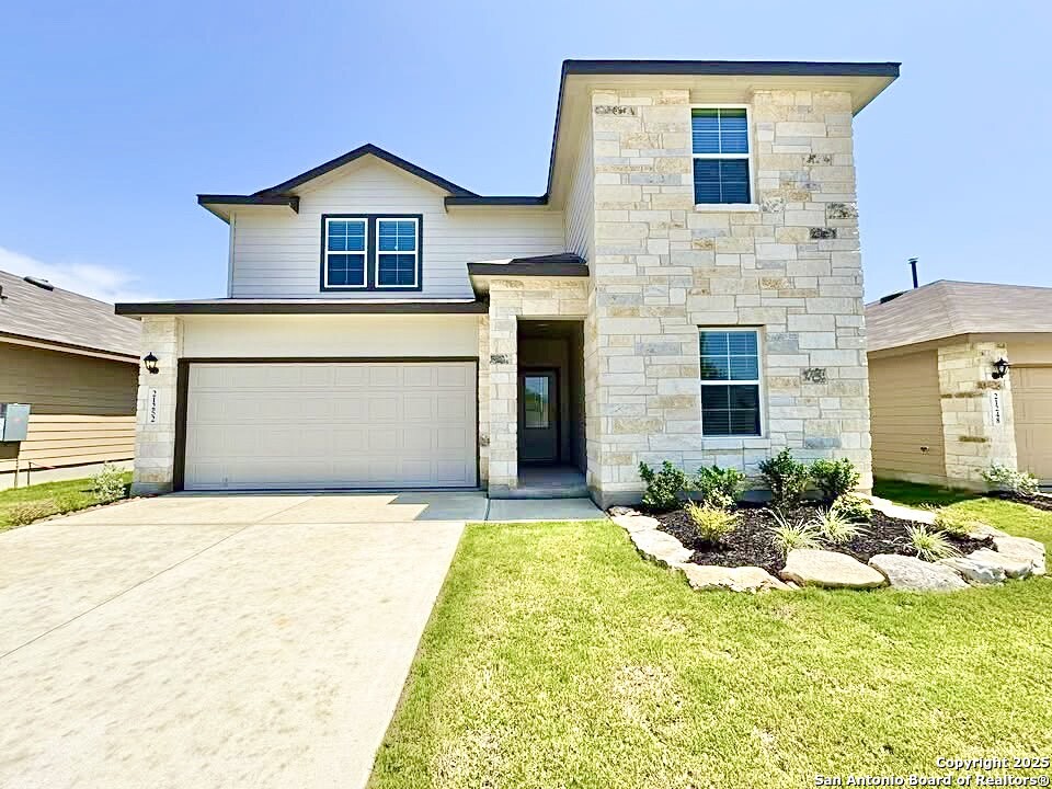 21252 Millstream Bend San Antonio, TX 78266 - Photo 1 of 1 a front view of a house with yard