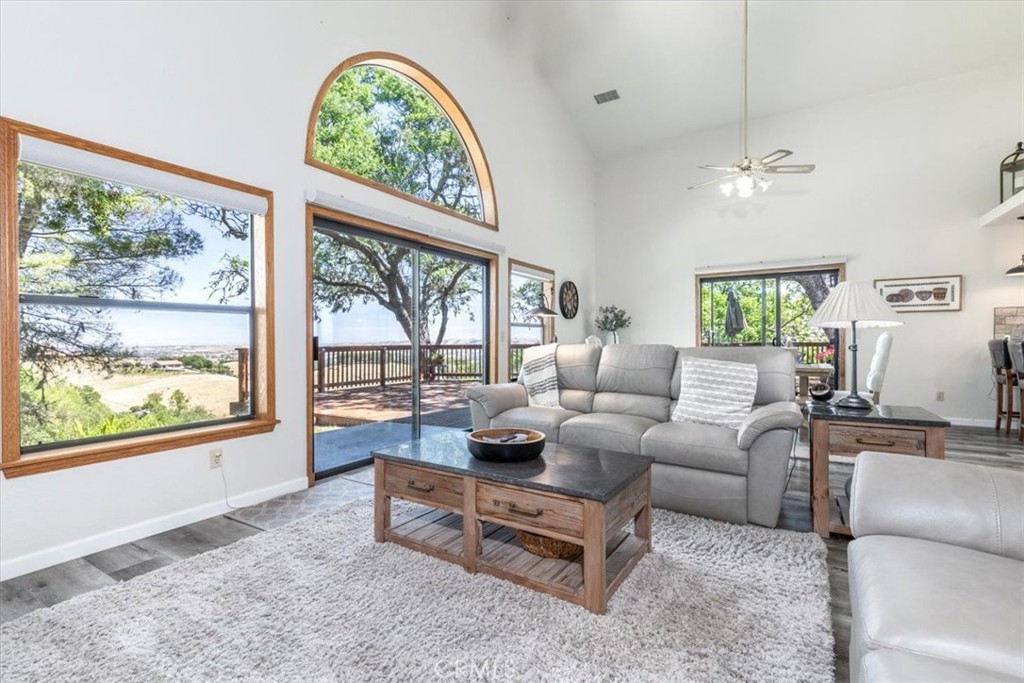 12355 Santa Ana Road Atascadero, CA 93422 - Photo 12 of 57 a living room with furniture and a large window