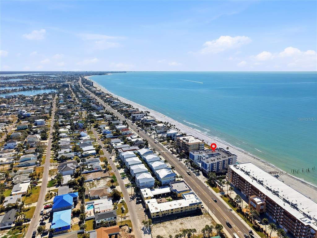 16308 Gulf Boulevard, Unit 303 Redington Beach, FL 33708 - Photo 41 of 42 an aerial view of a city