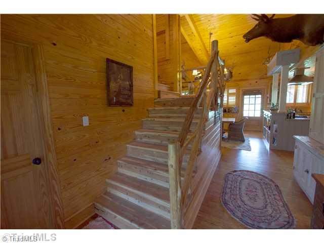 1268 Hauser Road Lewisville, NC 27023 - Photo 9 of 16 Other. Beautiful Hand Carved Stairs that lead to Master Suite.