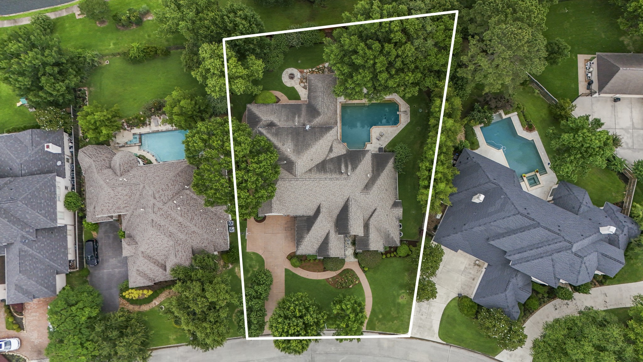 8806 Sterling Gate Circle Spring, TX 77379 - Photo 2 of 40 Beautiful half acre treed lot with an amazing back yard oasis. .