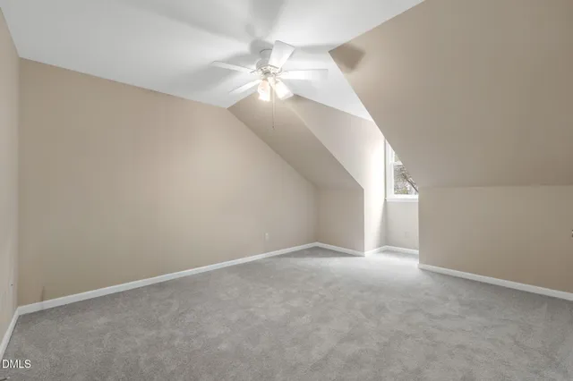 a view of backyard with green space