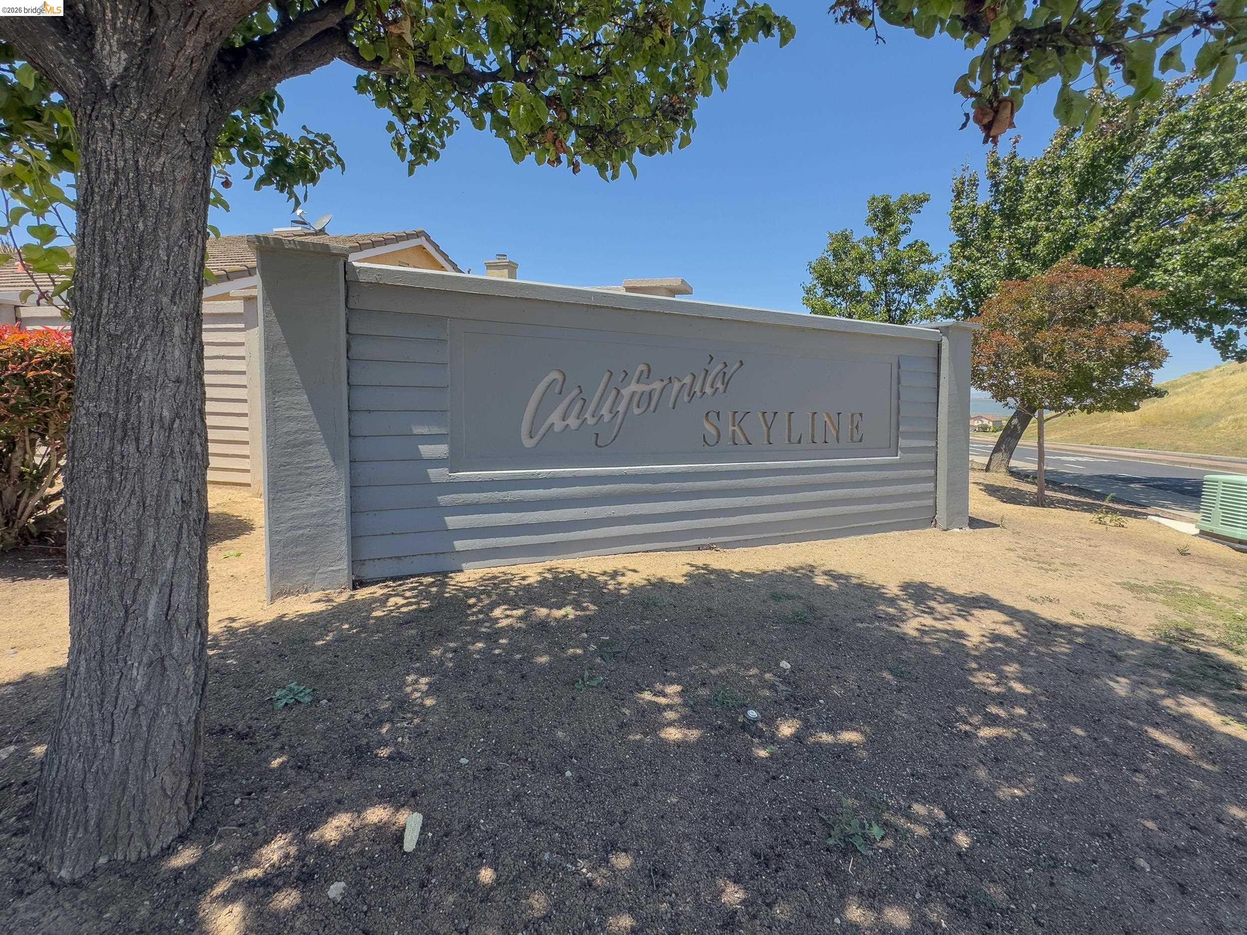 512 Burdick Drive Bay Point, CA 94565 - Photo 6 of 50 California Skyline community signage featuring raised lettering and horizontal paneling
