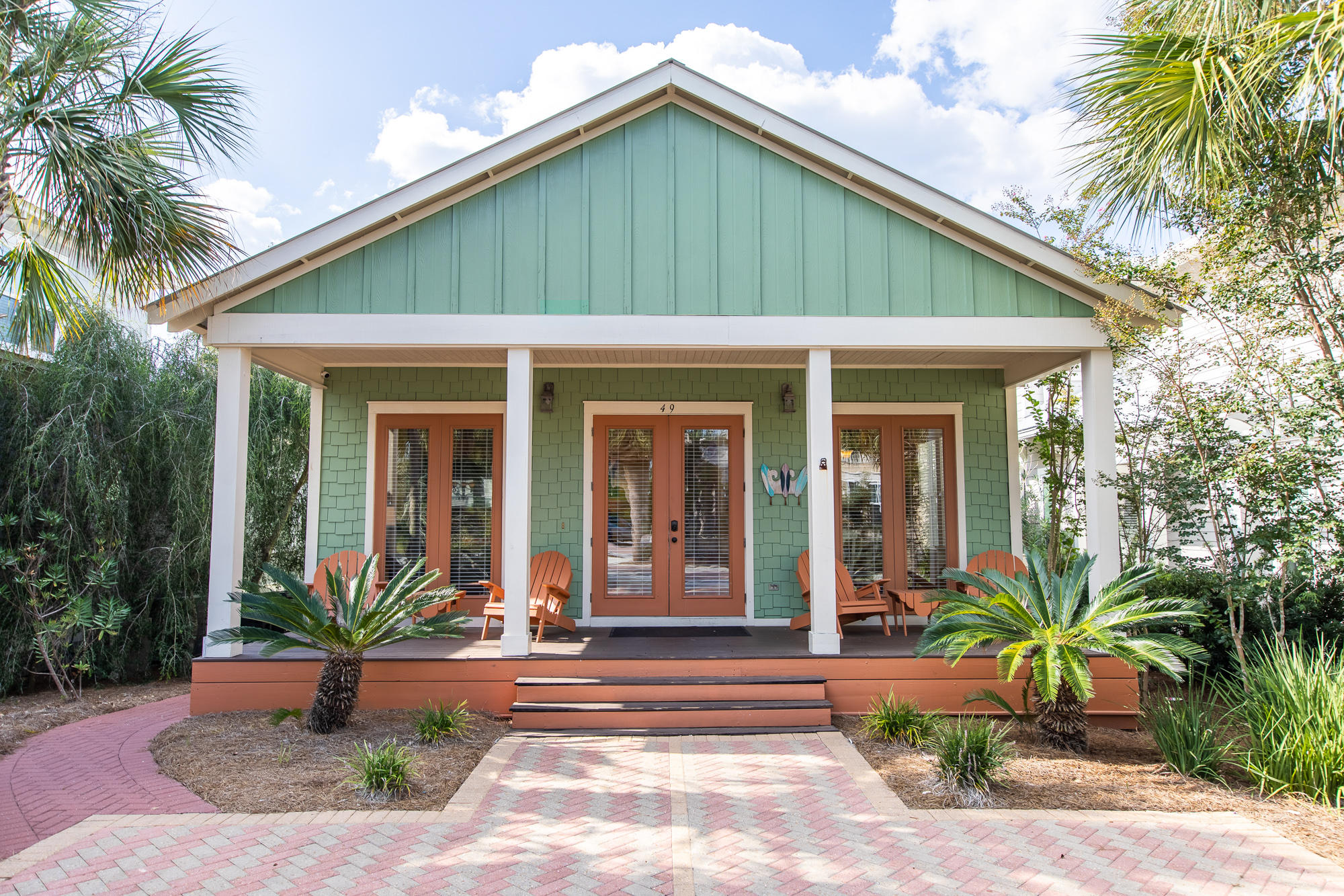 49 Endless Summer Way East Inlet Beach, FL 32461 - Photo 1 of 40 a front view of a house with a yard