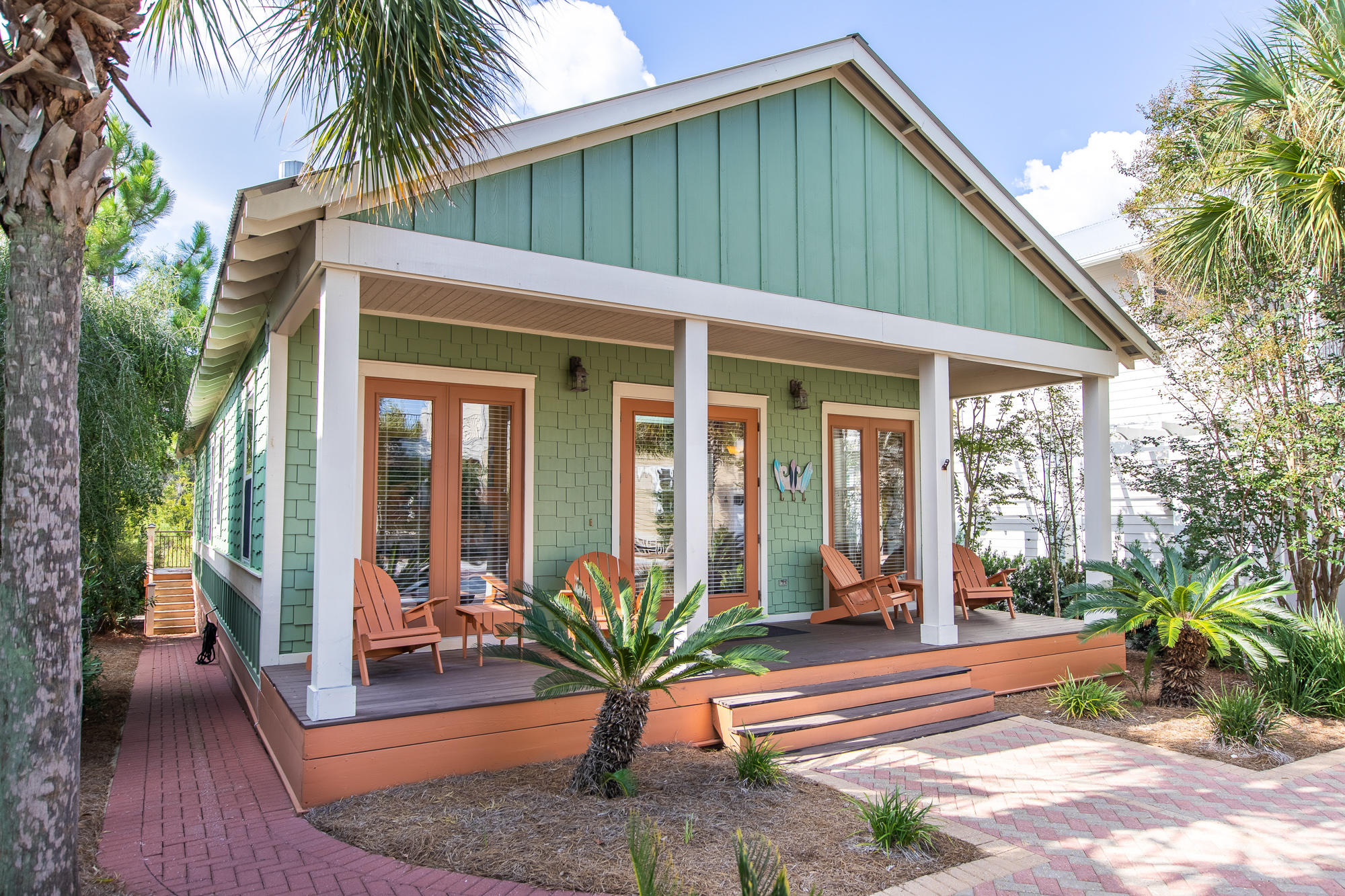 49 Endless Summer Way East Inlet Beach, FL 32461 - Photo 2 of 40 a front view of house with a garden