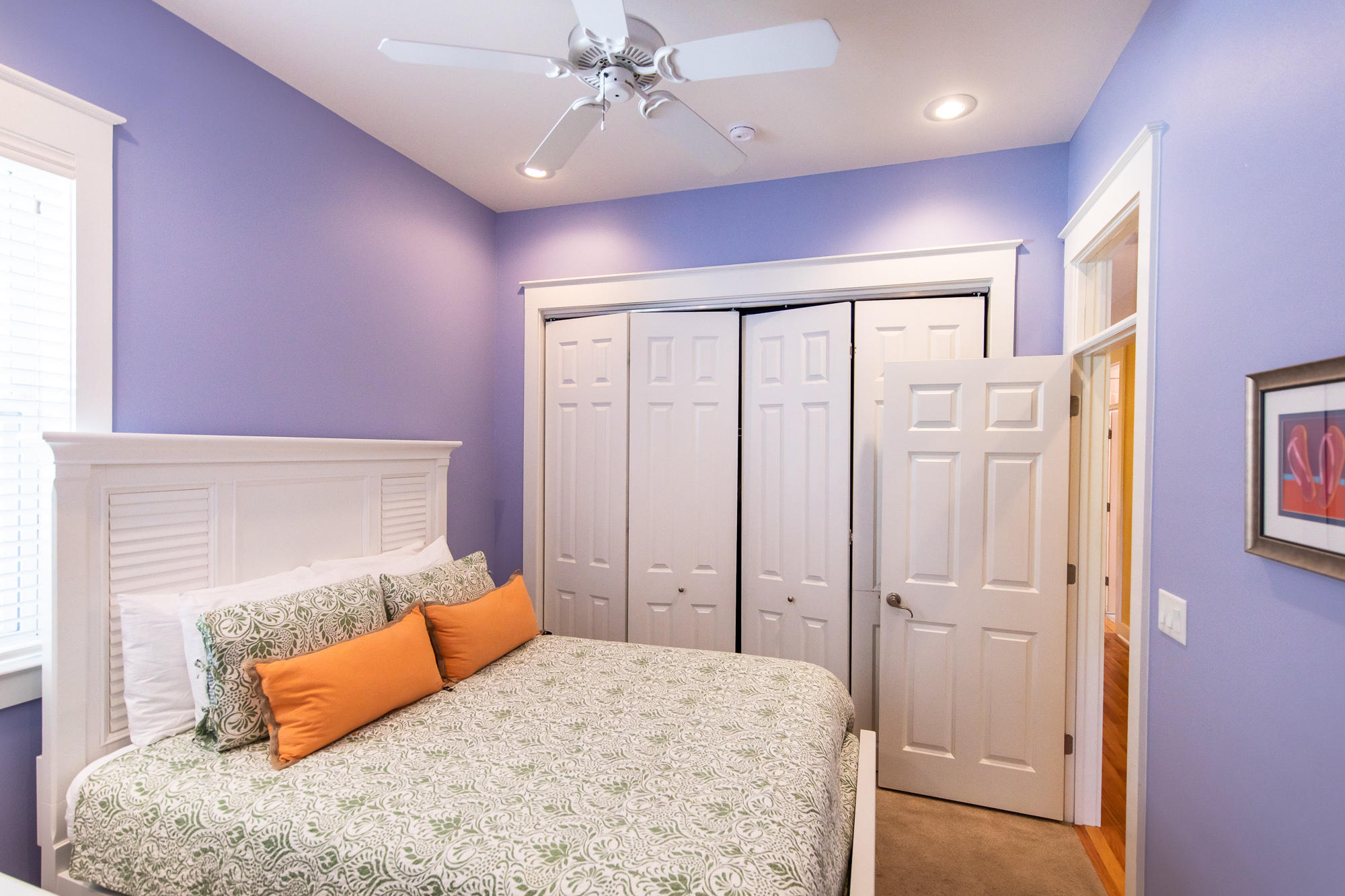 49 Endless Summer Way East Inlet Beach, FL 32461 - Photo 23 of 40 a spacious bedroom with a bed and a couch