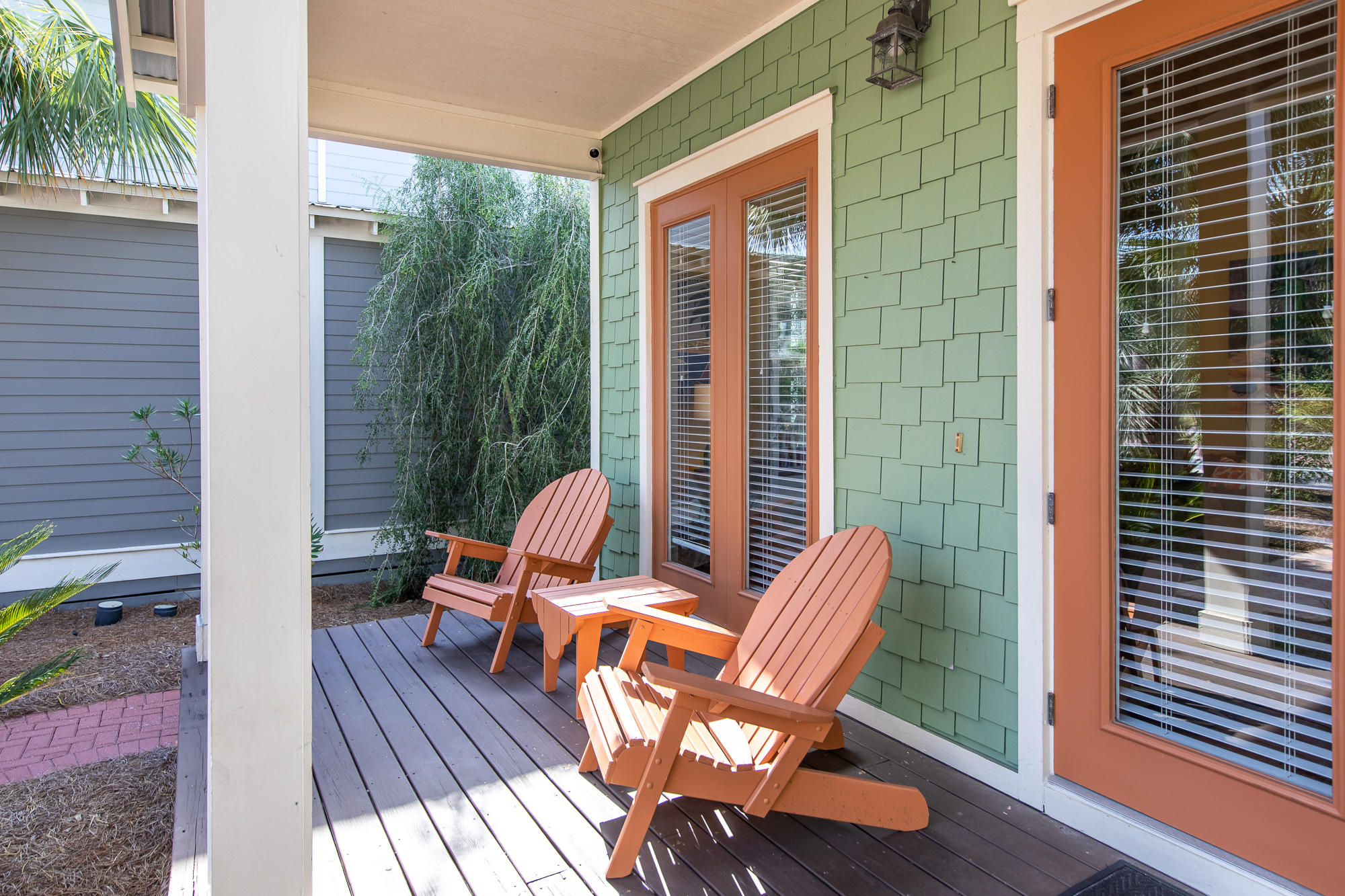 49 Endless Summer Way East Inlet Beach, FL 32461 - Photo 4 of 40 a view of balcony with wooden floor and outdoor seating