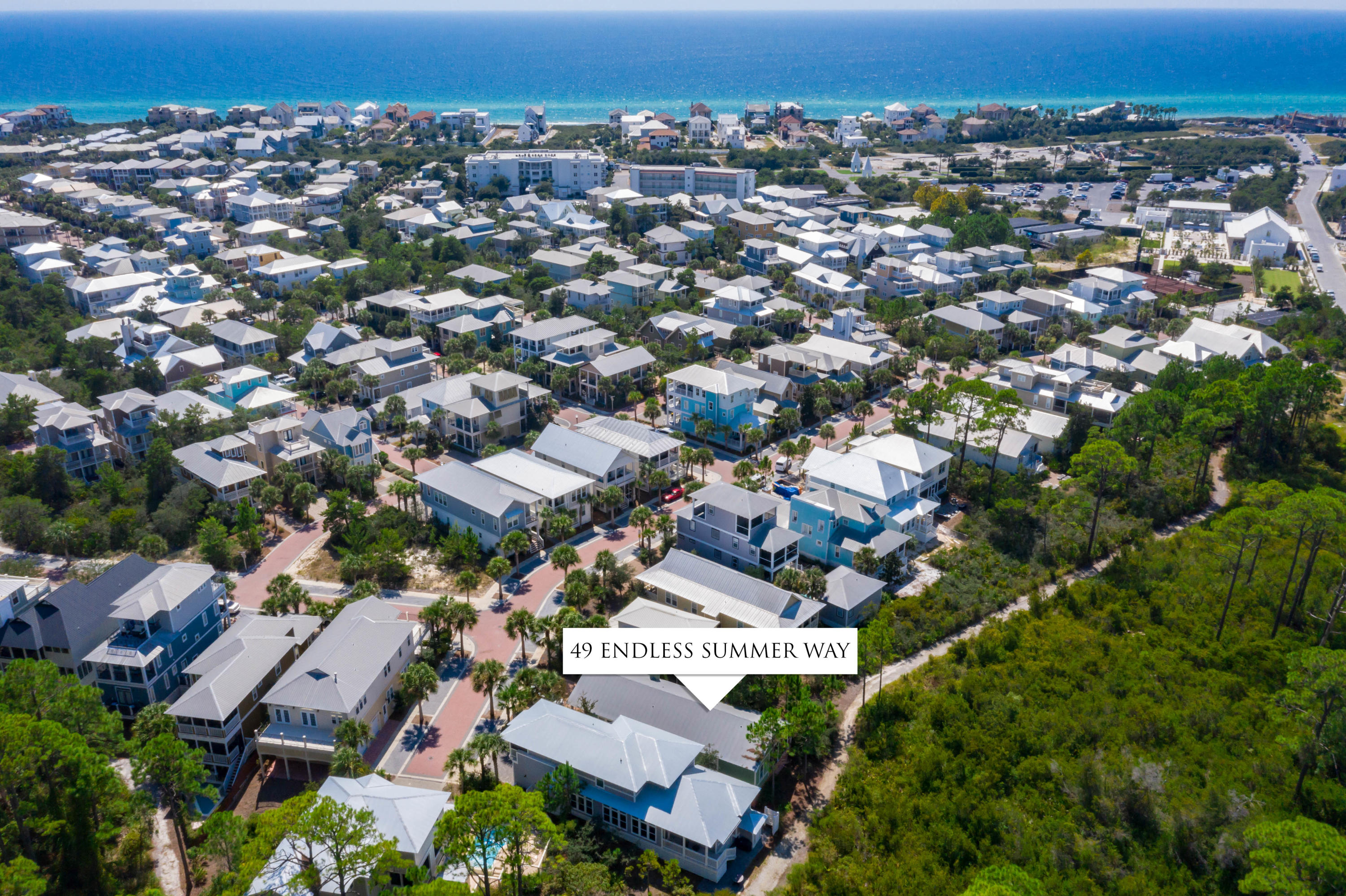 49 Endless Summer Way East Inlet Beach, FL 32461 - Photo 40 of 40 an aerial view of a city