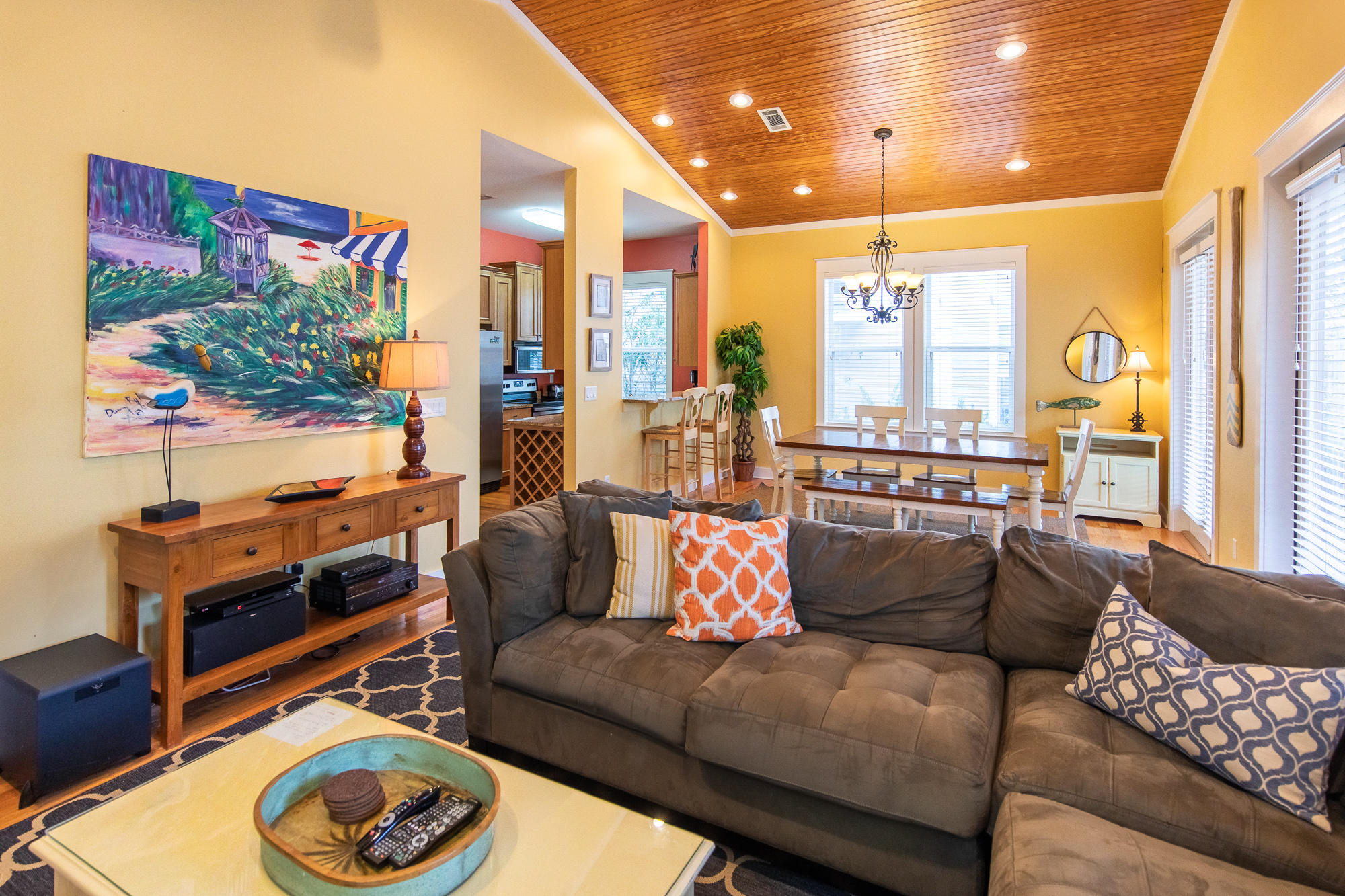 49 Endless Summer Way East Inlet Beach, FL 32461 - Photo 7 of 40 a living room with furniture and a floor to ceiling window