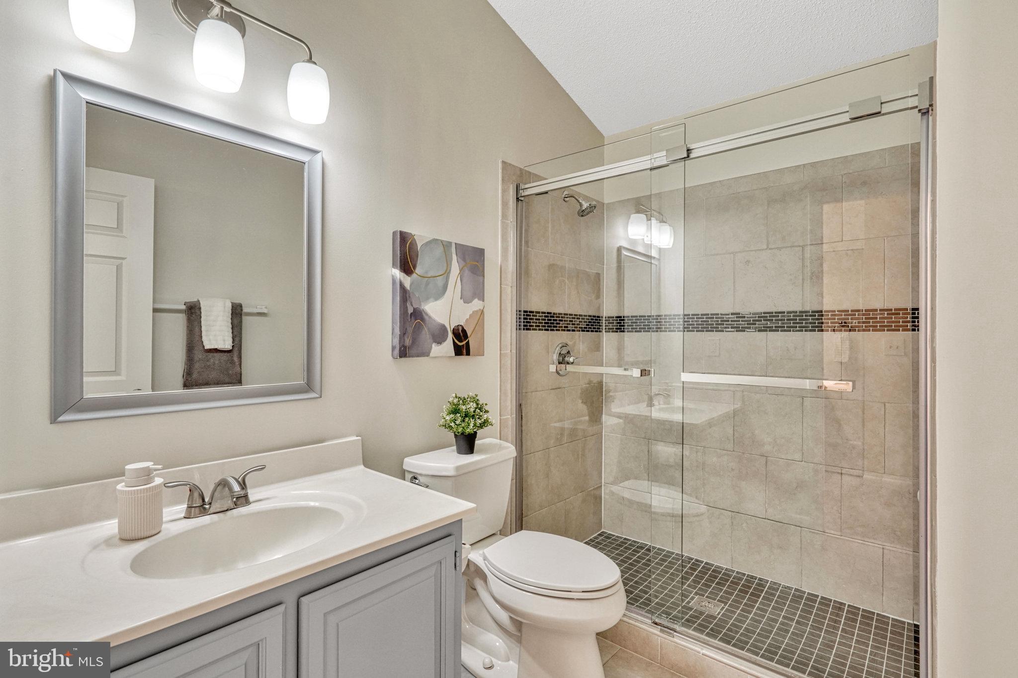 1423 Newport Spring Court Reston, VA 20194 - Photo 21 of 45 primary bathroom with updated shower