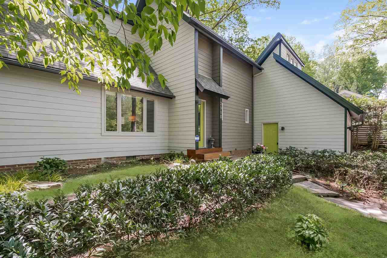 2908 Sandia Drive Raleigh, NC 27607 - Photo 1 of 29 Contemporary, interesting architecture from all angles. Facade/Exterior Front