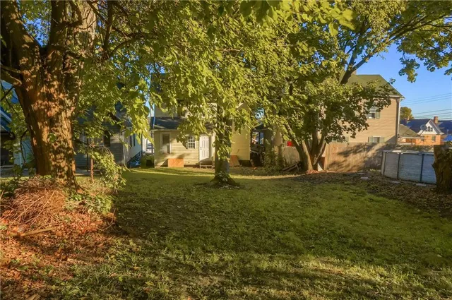 a view of outdoor space and yard