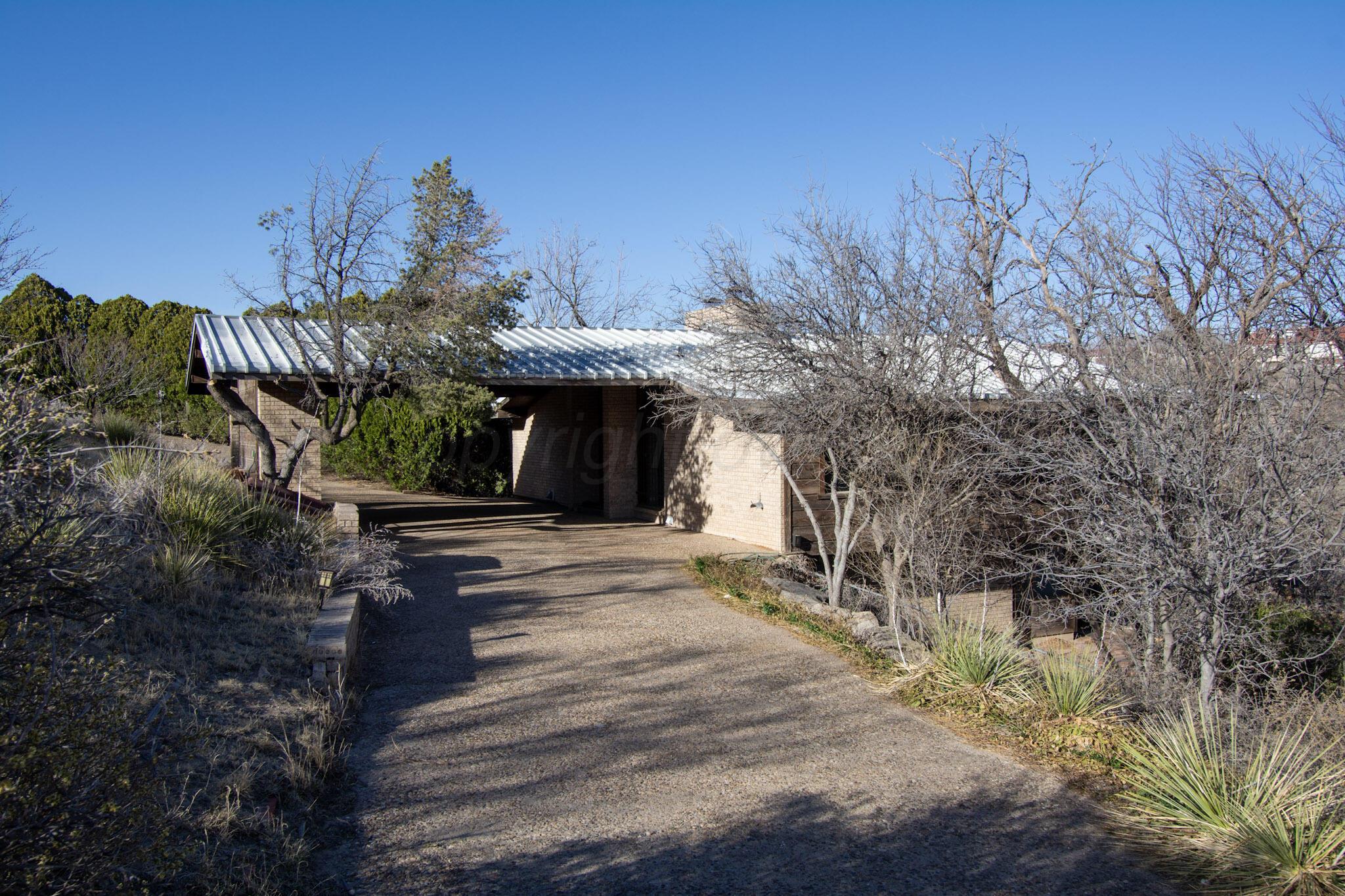4 Windsor Road Amarillo, TX 79124 - Photo 40 of 41 a view of a house with a yard and tree s