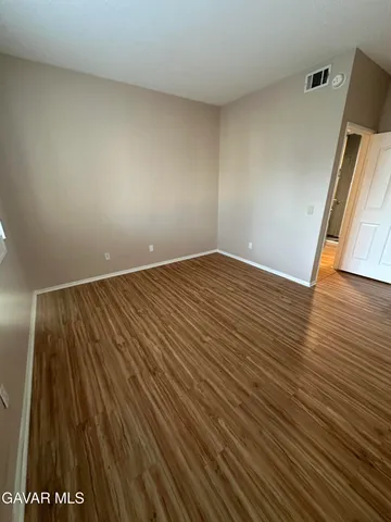 wooden floor in a room