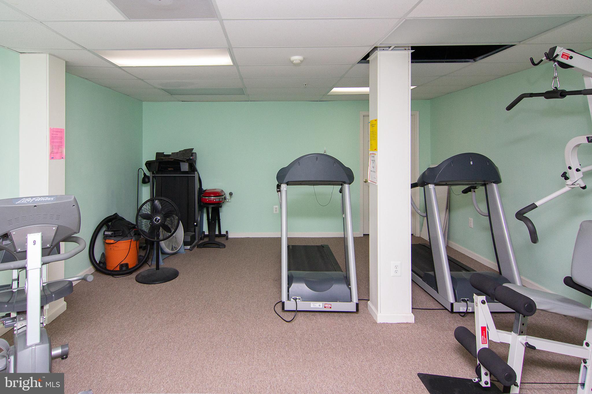 6506 Ridenour Way East, Unit 3A Eldersburg, MD 21784 - Photo 23 of 24 a view of a room with gym equipment