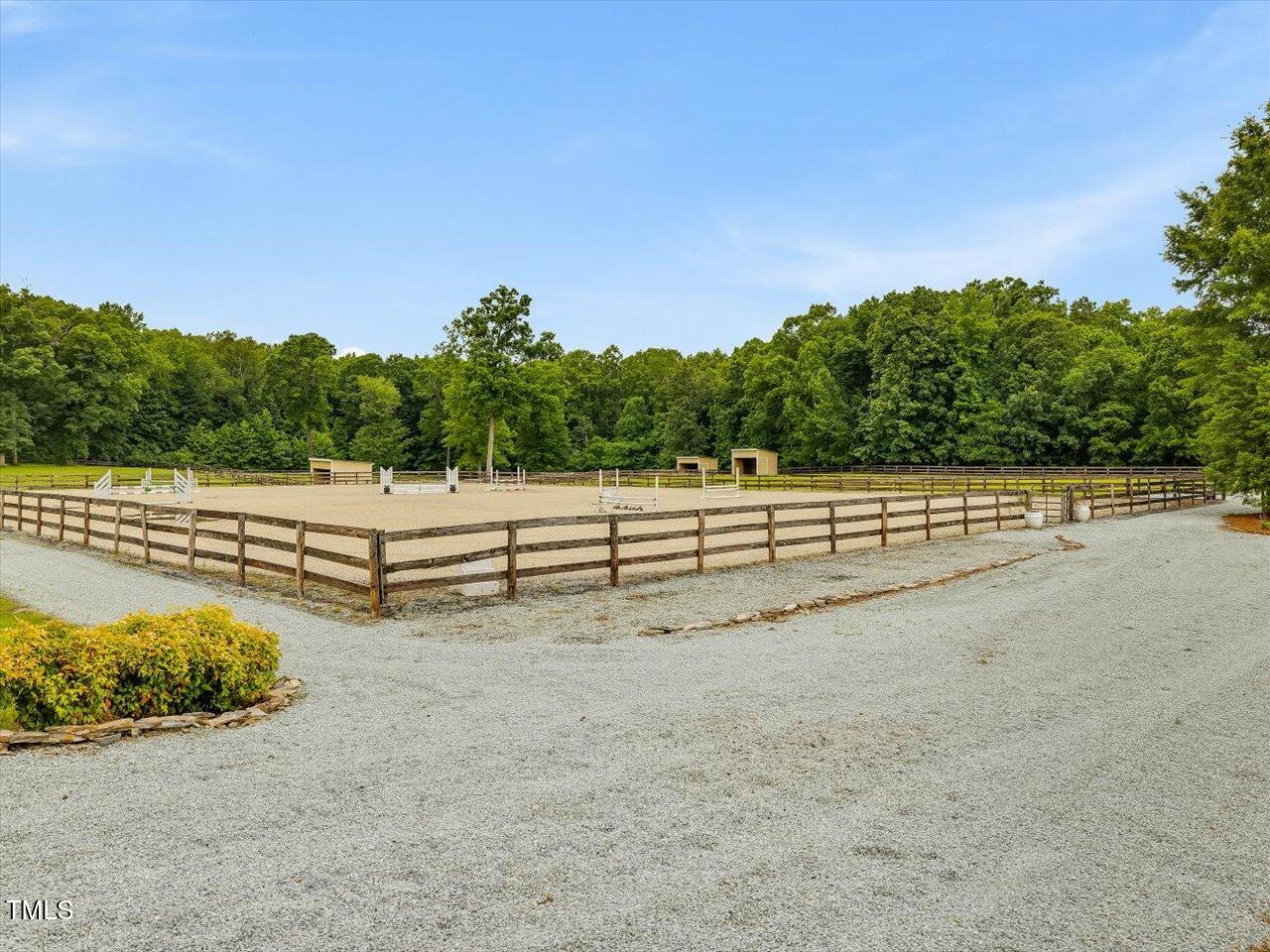 1624 Hopkins Road Bahama, NC 27503 - Photo 74 of 100 a view of a road with mountain view