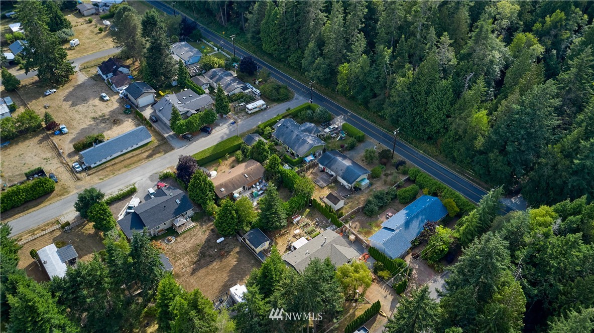 542 Boundary Bay Road Point Roberts, WA 98281 - Photo 23 of 23 an aerial view of house with yard